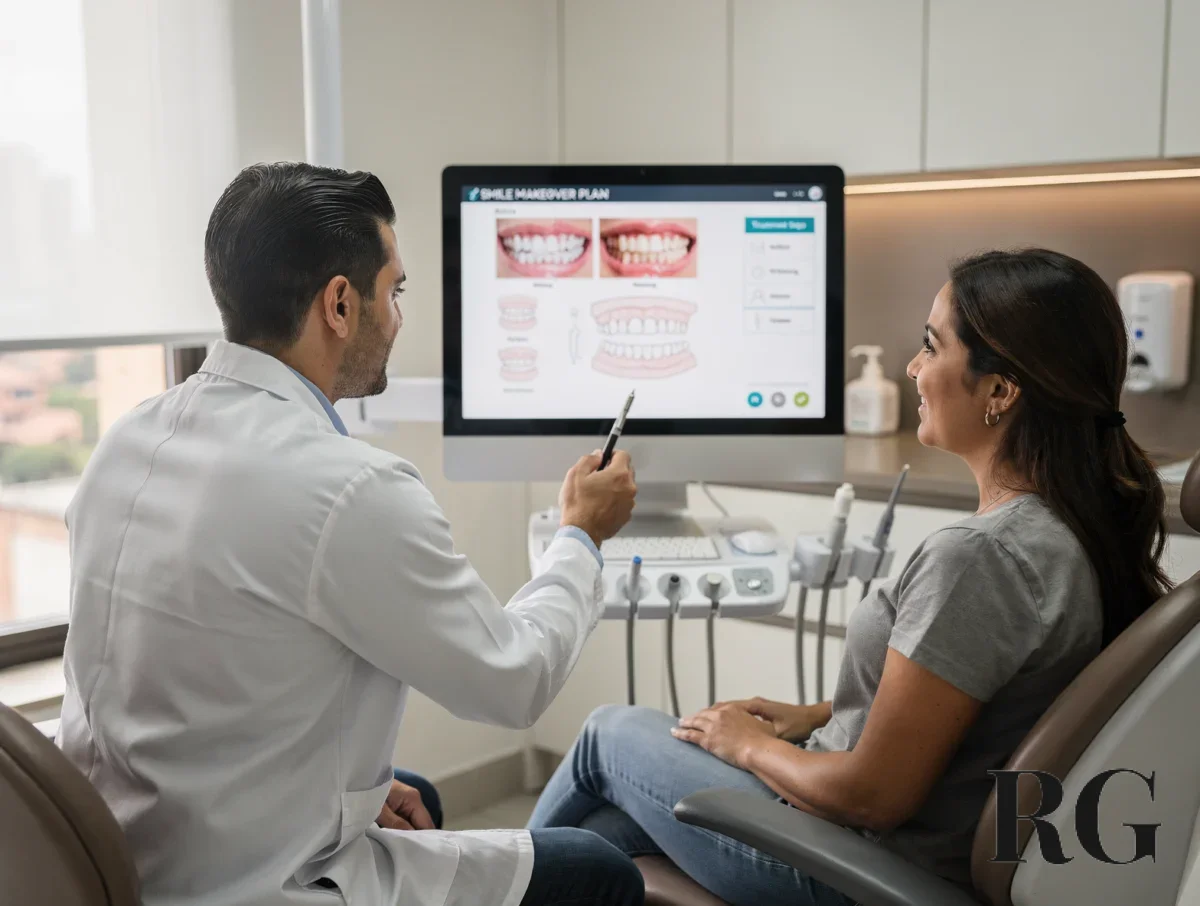 Diseño de sonrisa en Parque de la 93 con valoración digital y mock-up dental